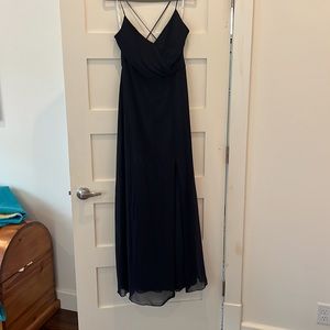 Thread Crossback Bridesmaids Dress